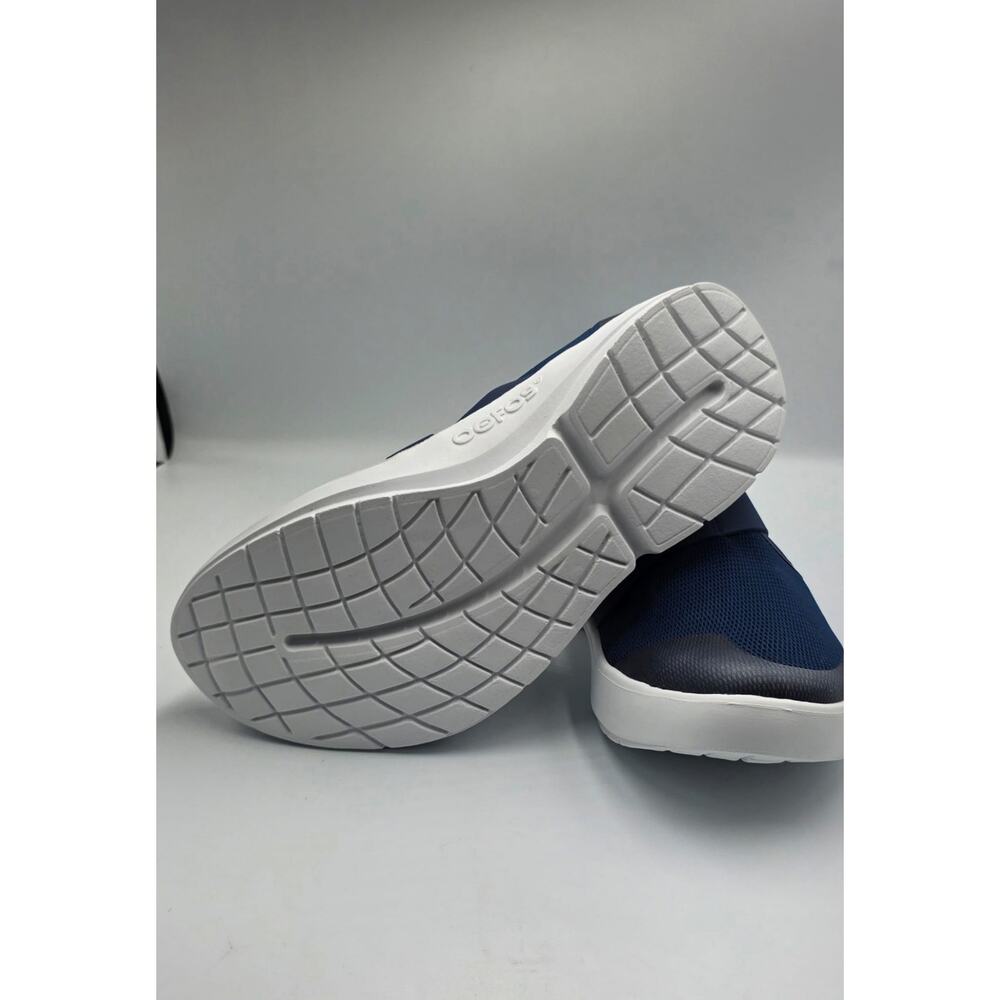 OOFOS OOmg Low Mesh Slip-On Shoes Men’s Size 12 Navy Recovery Comfort Sneakers - Picture 6 of 8